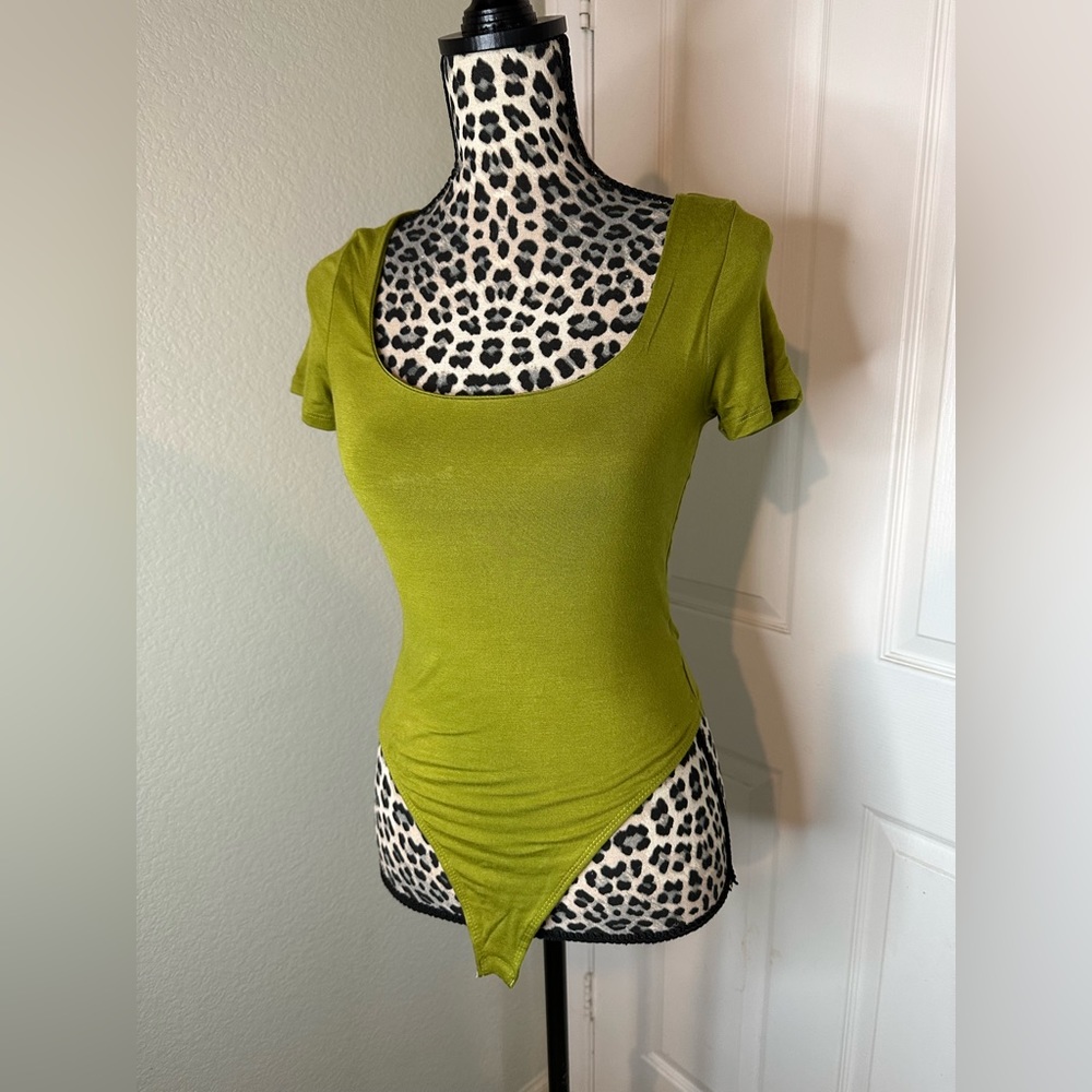 Green body suit
